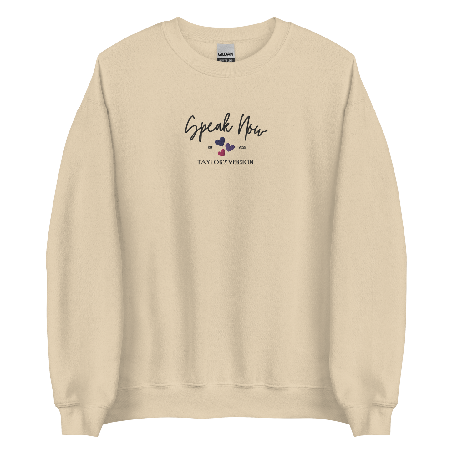 Speak Now Sweatshirt inspired by Taylor Swift, perfect for Swifties