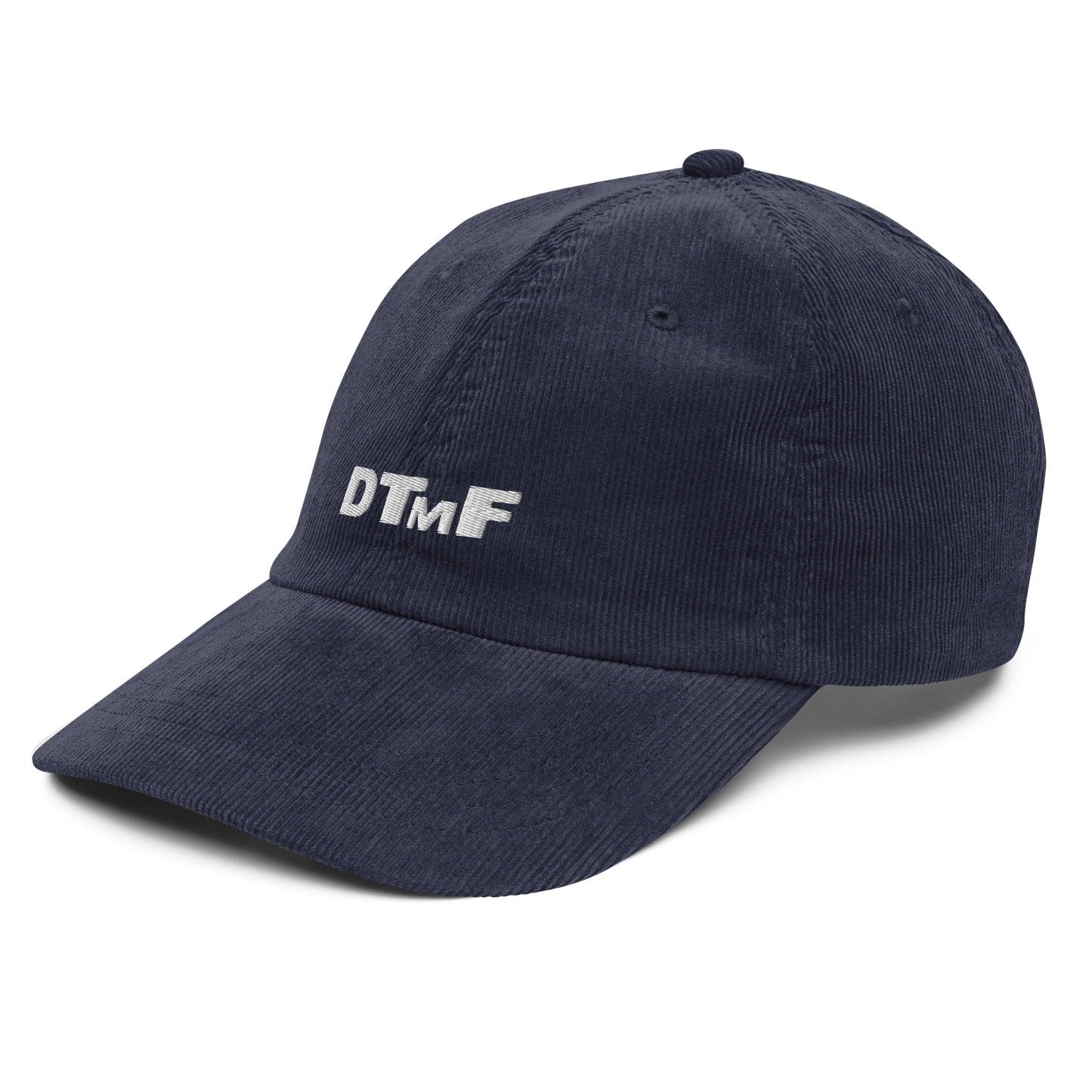 DTMF Embroidered Cap – Stylish Navy Hat Inspired by Bad Bunny's Tour Merch with Adjustable Fit
