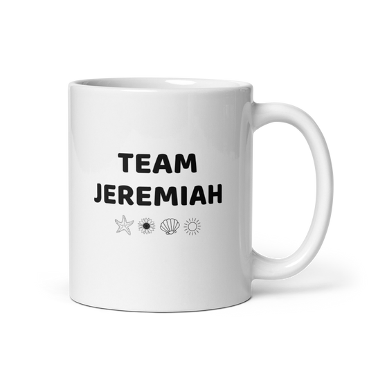 Team Jeremiah Mug, perfect for The Summer I Turned Pretty fans