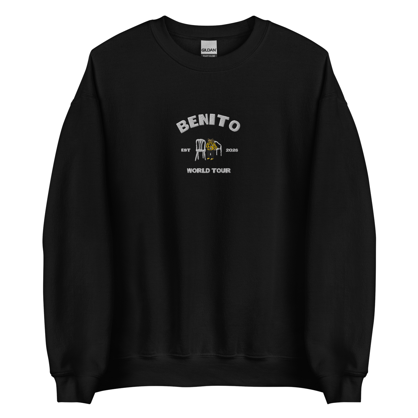 Bad Bunny Benito World Tour Sweatshirt – Cozy Unisex Streetwear Featuring Official Tour Design