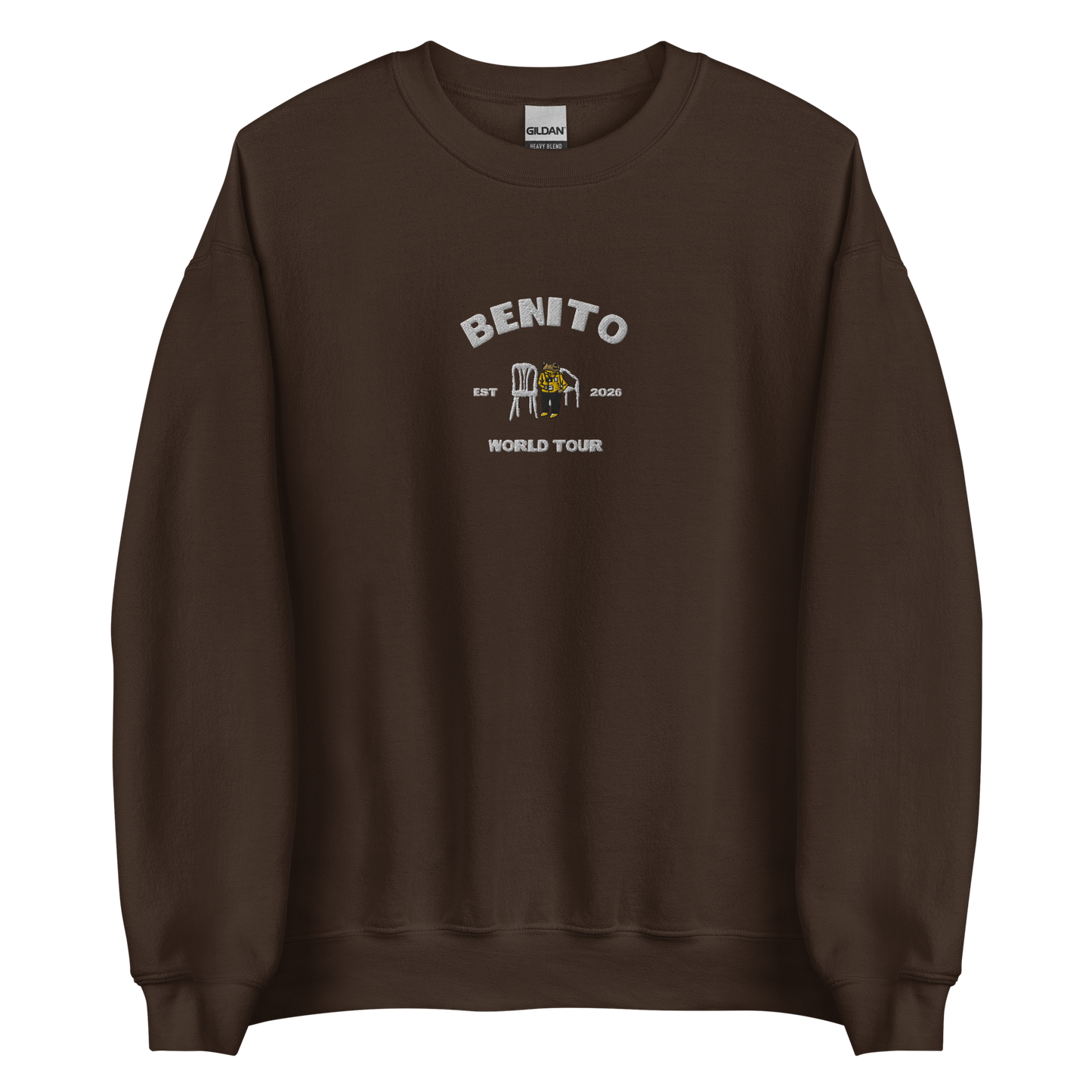 Bad Bunny Benito World Tour Sweatshirt – Cozy Unisex Streetwear Featuring Official Tour Design
