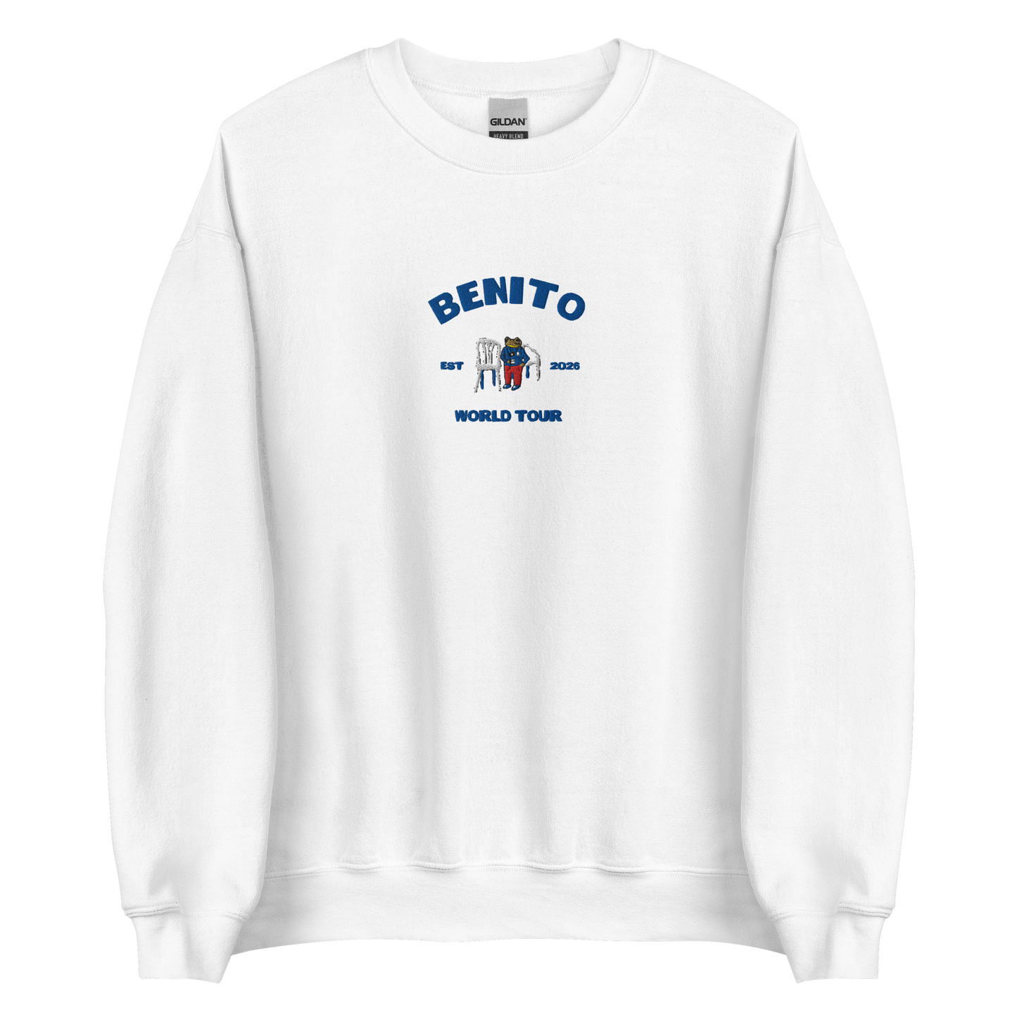 Bad Bunny Benito World Tour Sweatshirt – Cozy Unisex Streetwear Featuring Official Tour Design