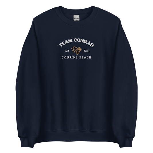 Team Conrad Sweatshirt inspired by The Summer I Turned Pretty
