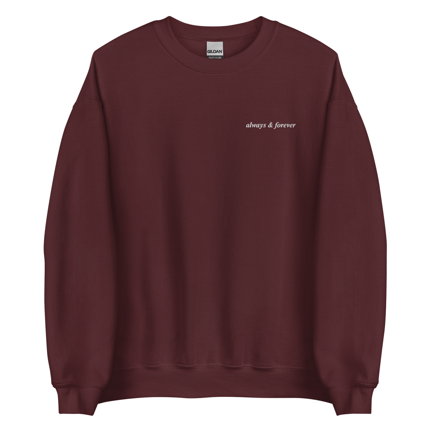 Always and Forever Sweatshirt inspired by The Vampire Diaries, perfect for Damon, Stefan and Elena fans