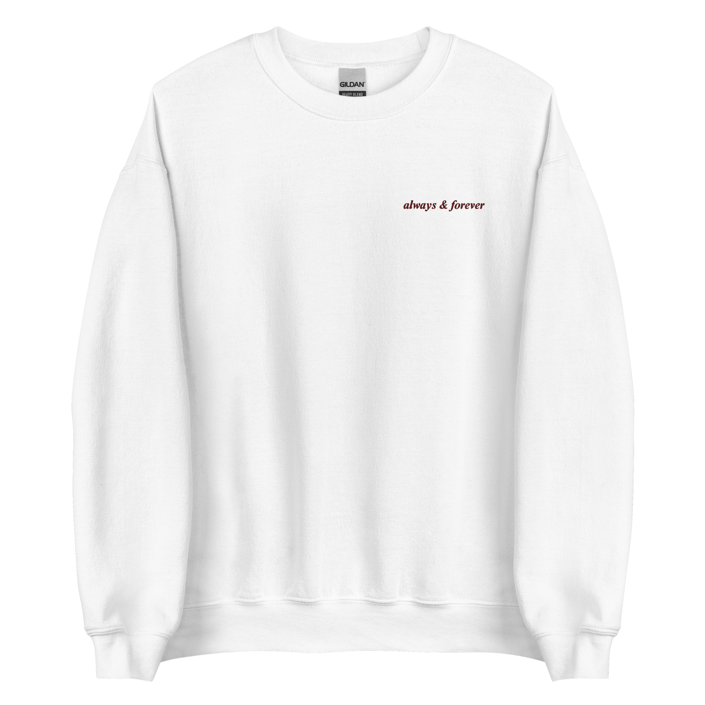 Always and Forever Sweatshirt inspired by The Vampire Diaries, perfect for Damon, Stefan and Elena fans