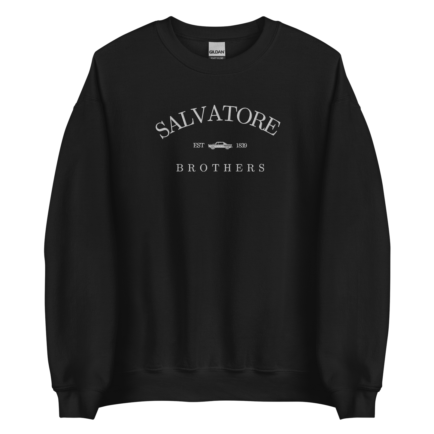 Salvatore Brothers Sweatshirt inspired by The Vampire Diaries, perfect for Damon, Stefan and Elena fans