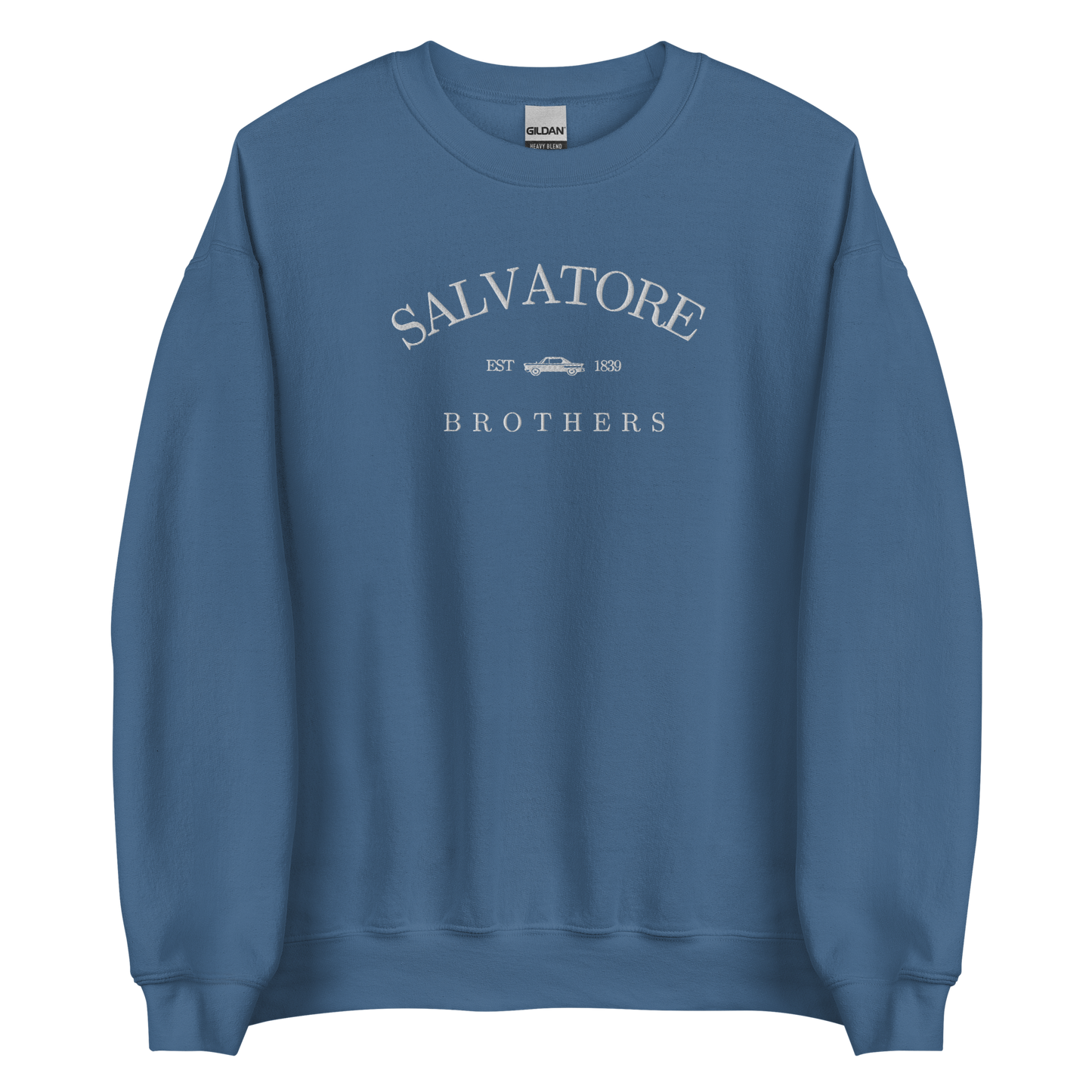 Salvatore Brothers Sweatshirt inspired by The Vampire Diaries, perfect for Damon, Stefan and Elena fans