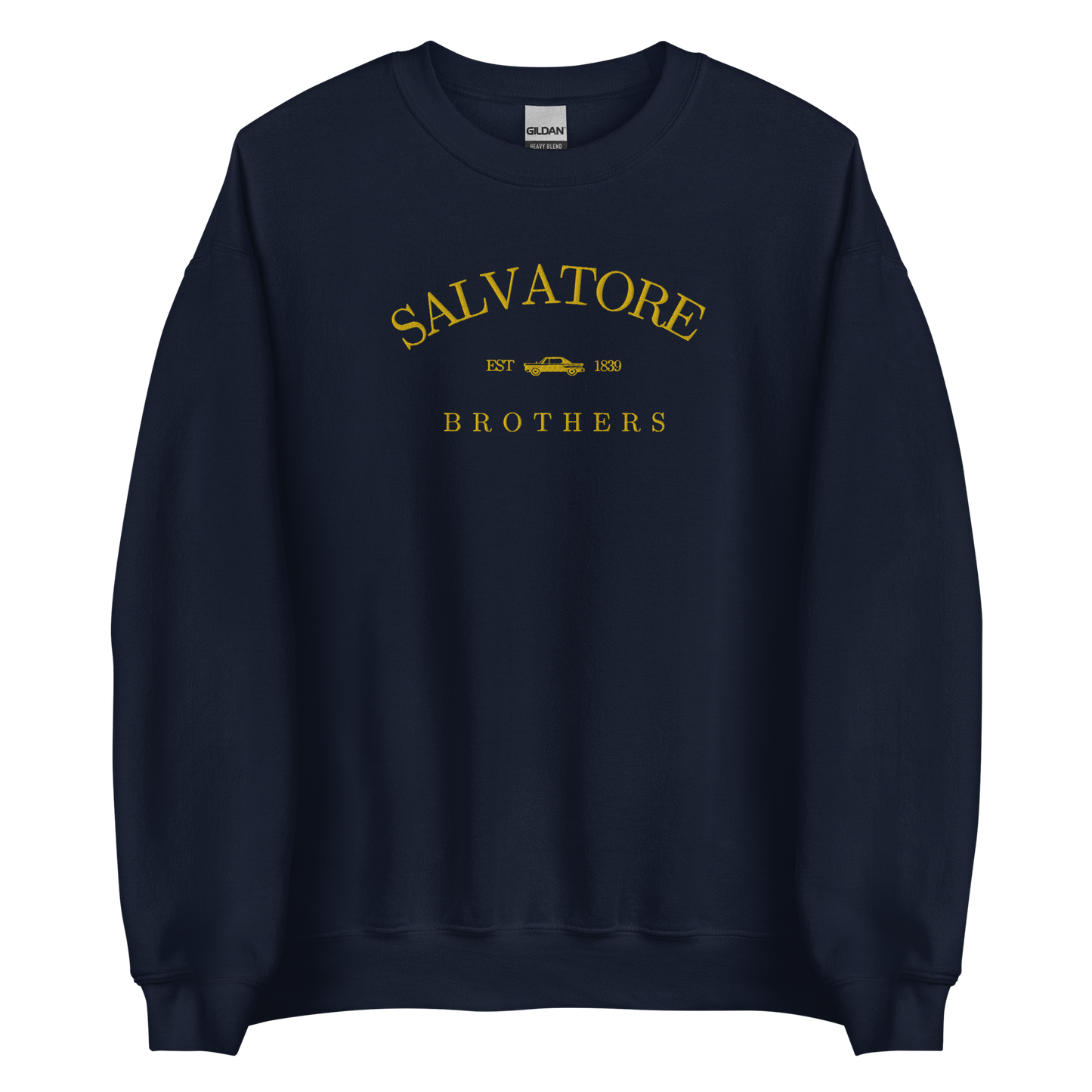 Salvatore Brothers Sweatshirt inspired by The Vampire Diaries, perfect for Damon, Stefan and Elena fans
