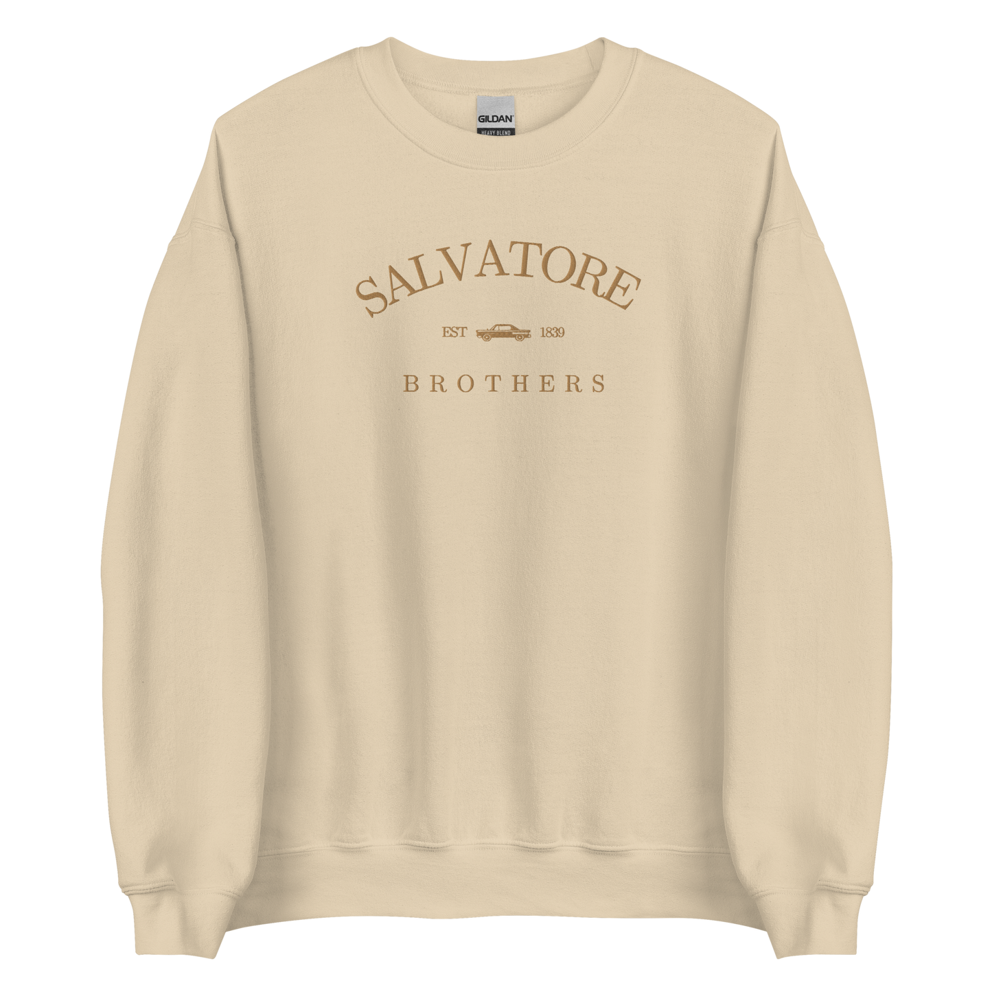 Salvatore Brothers Sweatshirt inspired by The Vampire Diaries, perfect for Damon, Stefan and Elena fans