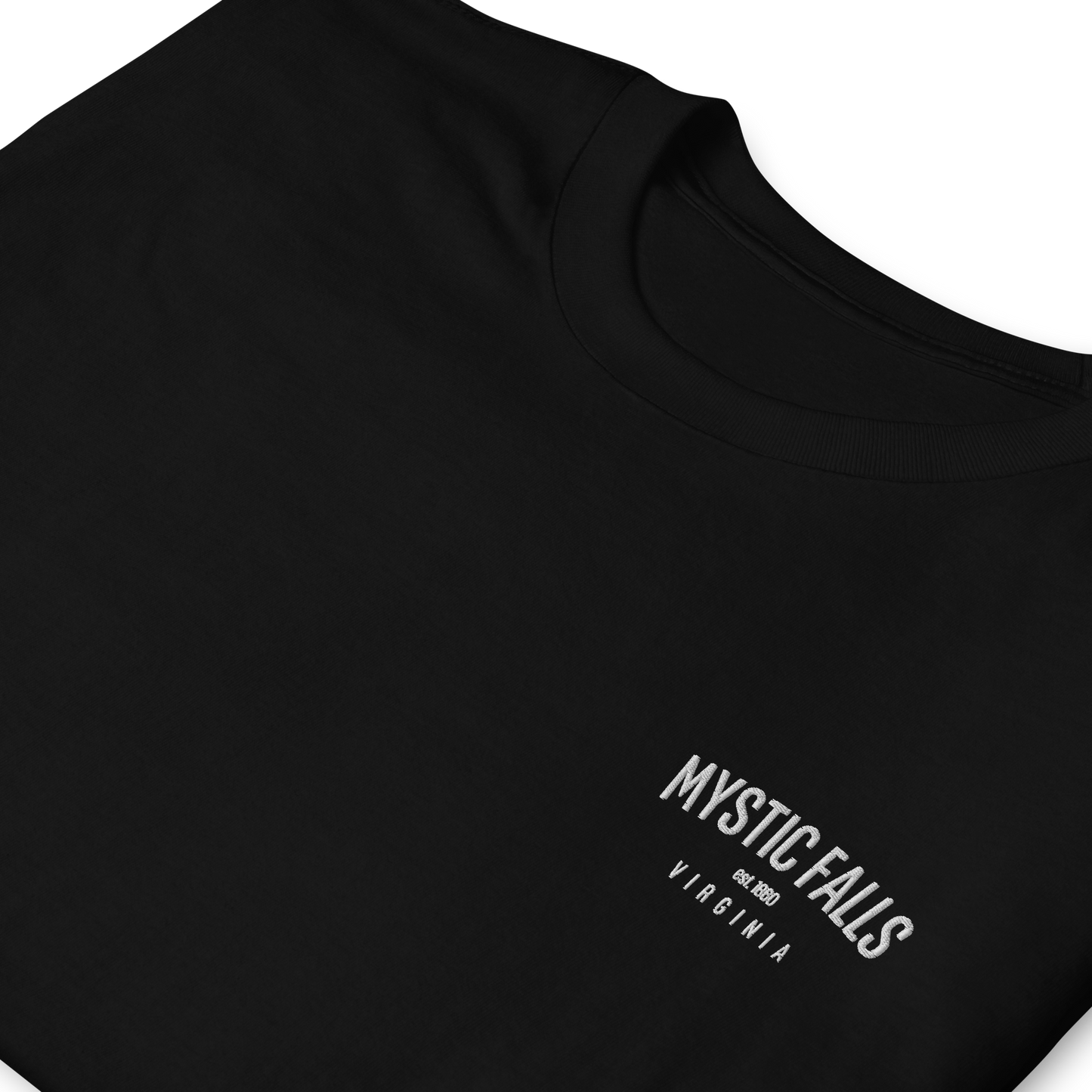 Mystic Falls T-Shirt inspired by The Vampire Diaries, perfect for Damon, Elena and Stefan fans