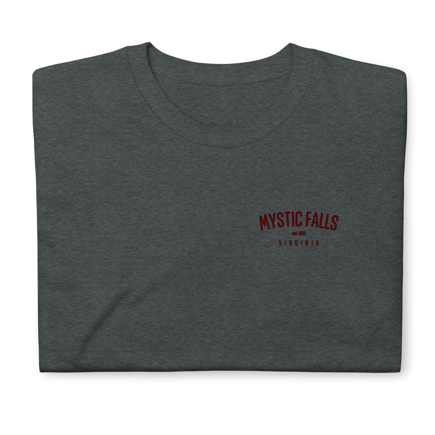 Mystic Falls T-Shirt inspired by The Vampire Diaries, perfect for Damon, Elena and Stefan fans