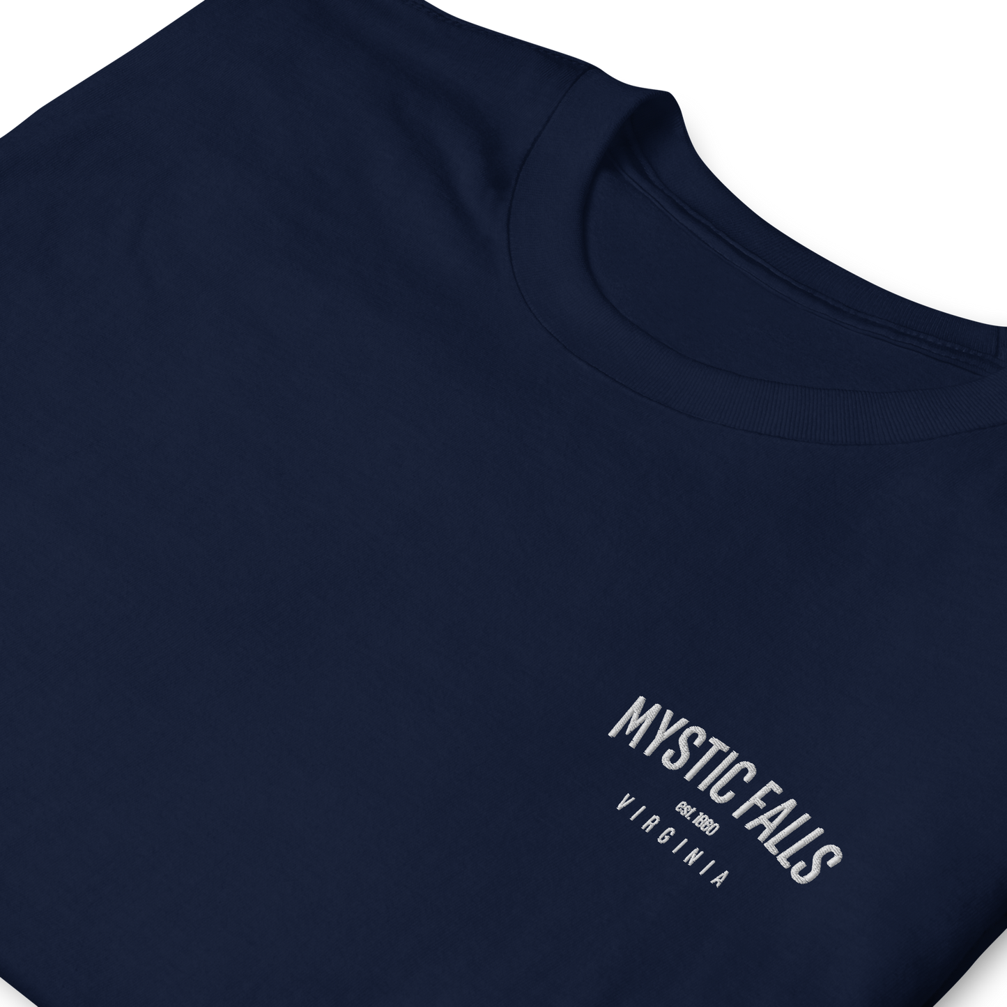 Mystic Falls T-Shirt inspired by The Vampire Diaries, perfect for Damon, Elena and Stefan fans