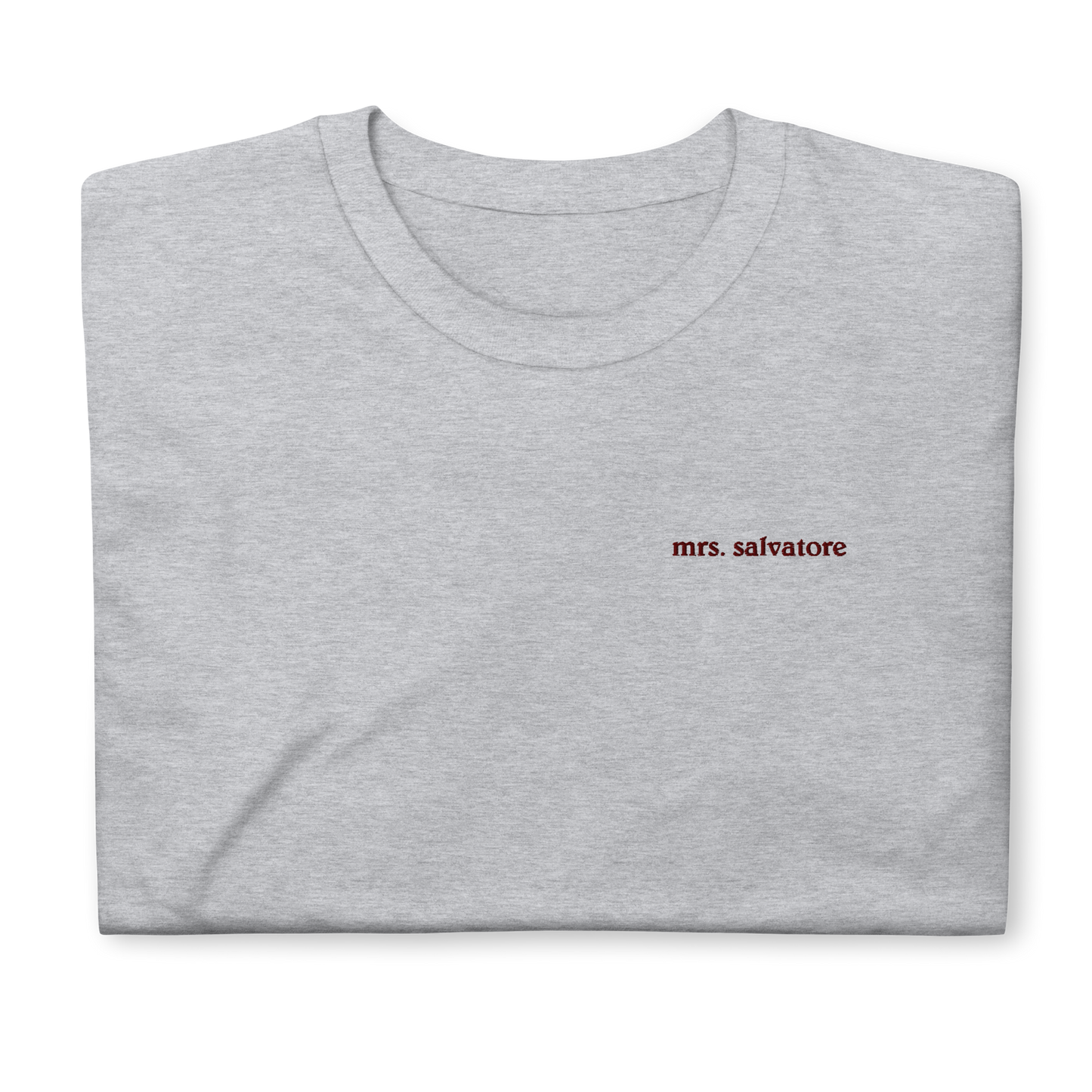 Mrs. Salvatore T-Shirt inspired by The Vampire Diaries, perfect for Damon and Stefan fans
