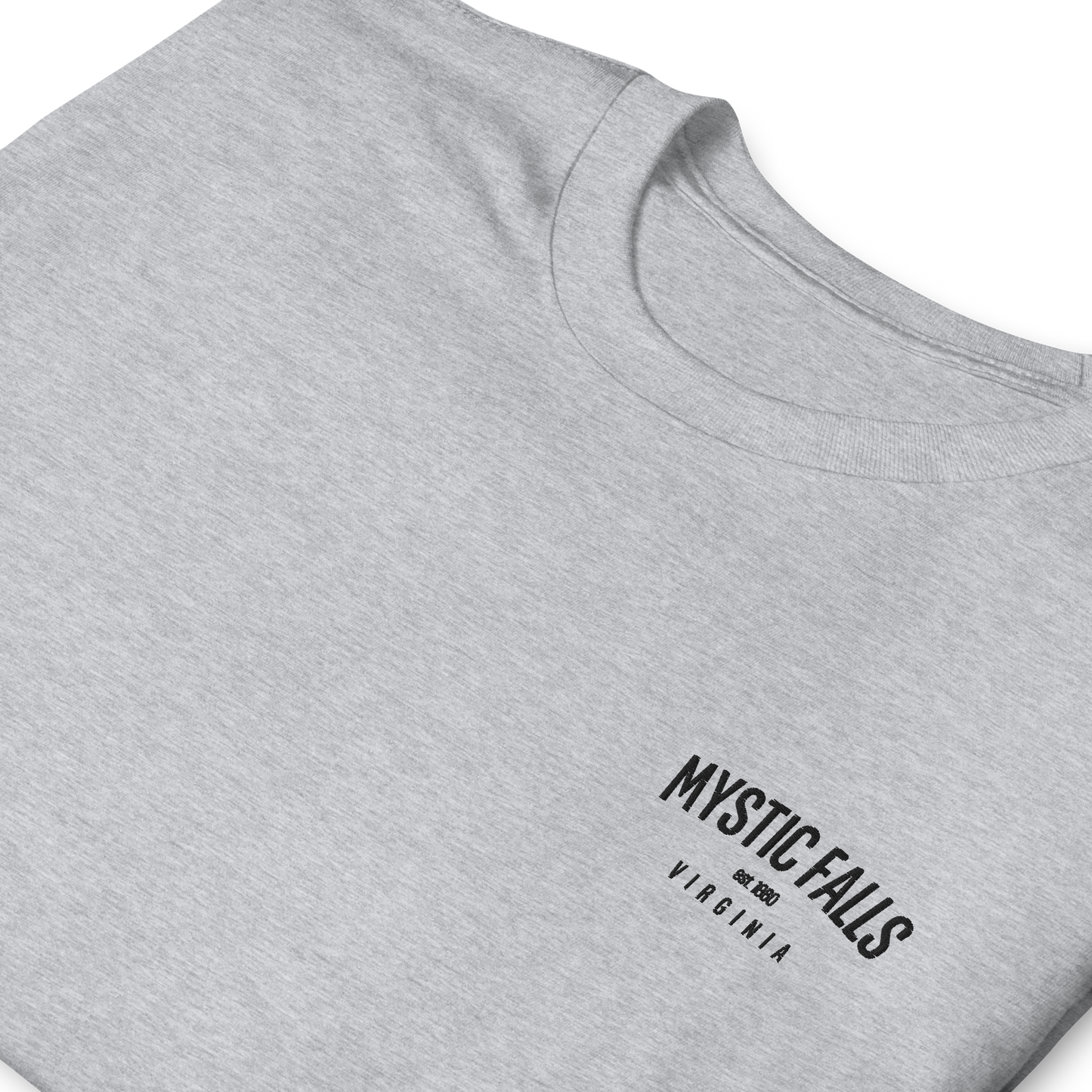 Mystic Falls T-Shirt inspired by The Vampire Diaries, perfect for Damon, Elena and Stefan fans