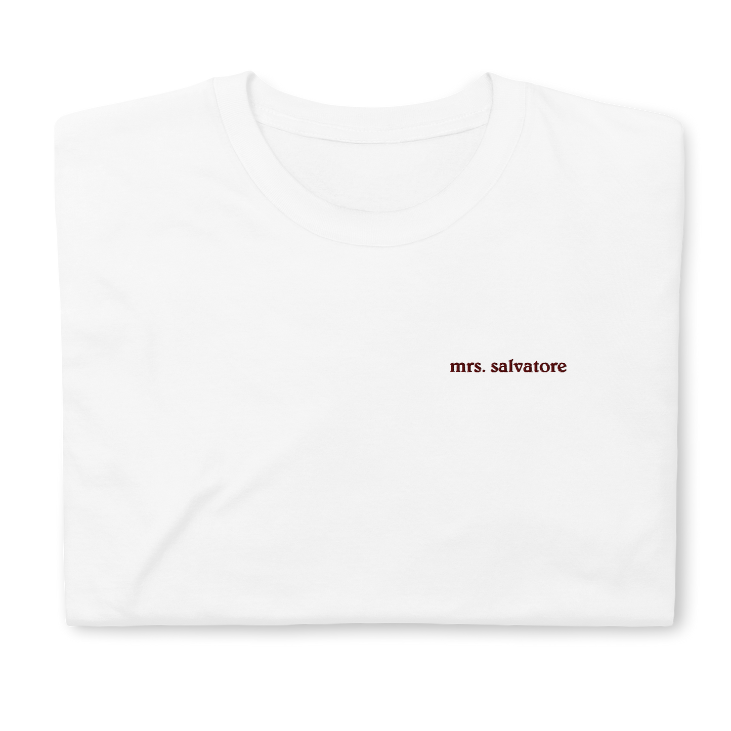 Mrs. Salvatore T-Shirt inspired by The Vampire Diaries, perfect for Damon and Stefan fans