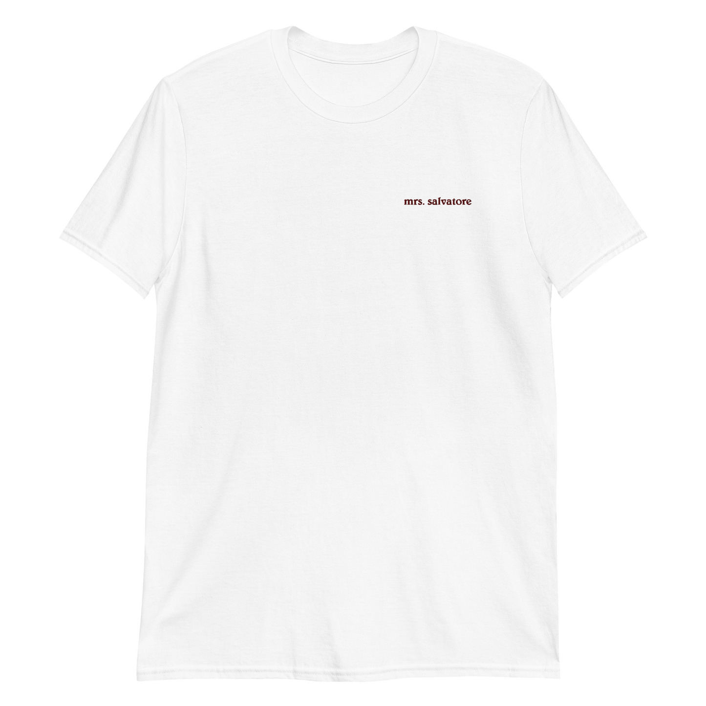 Mrs. Salvatore T-Shirt inspired by The Vampire Diaries, perfect for Damon and Stefan fans