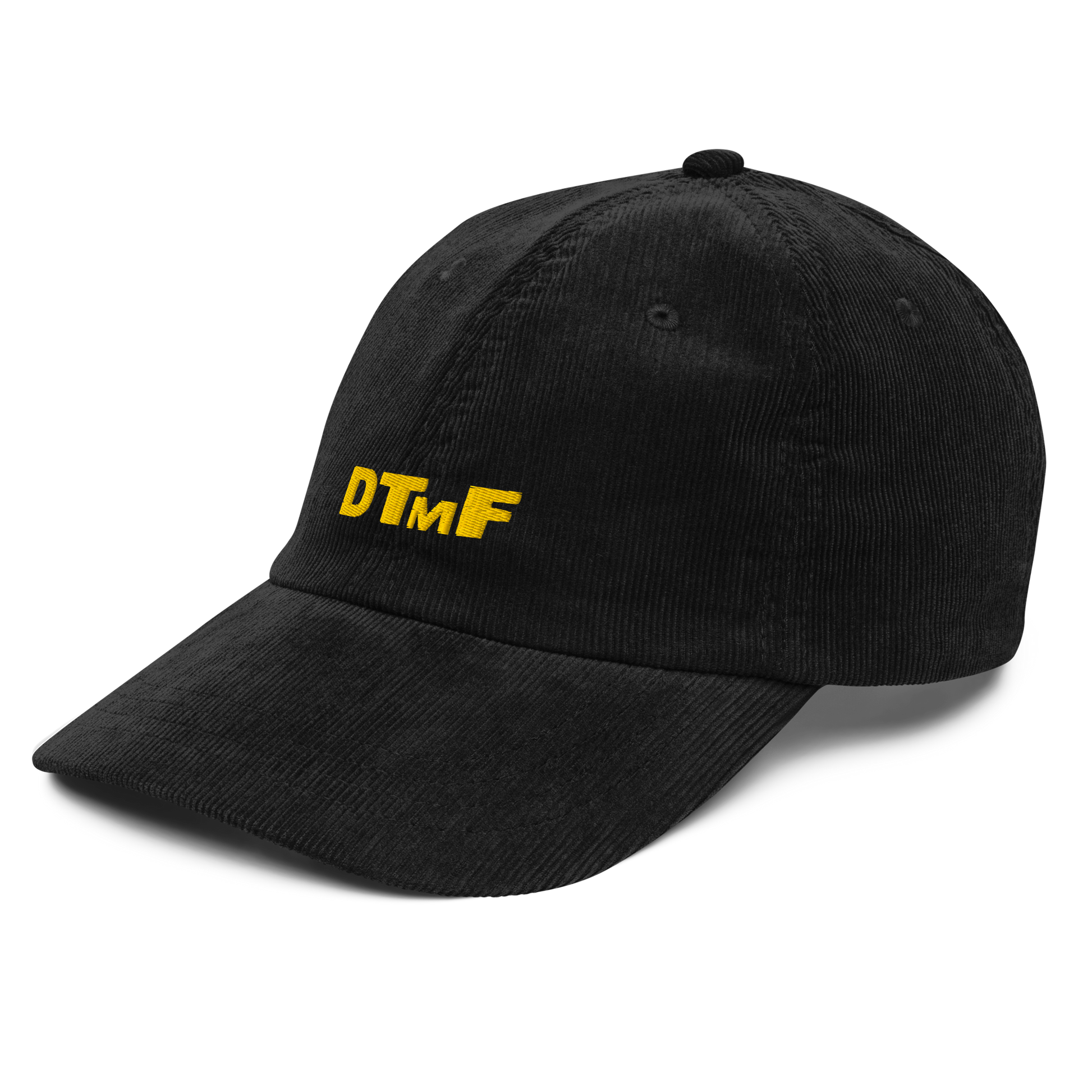 DTMF Embroidered Cap – Stylish Black Hat Inspired by Bad Bunny's Tour Merch with Adjustable Fit