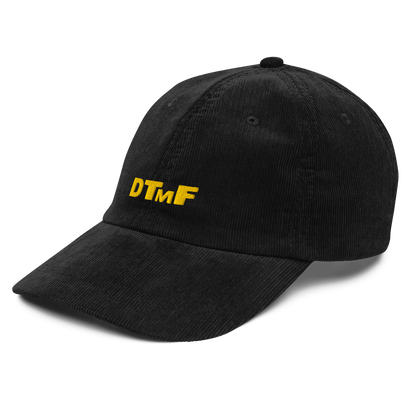 DTMF Embroidered Cap – Stylish Black Hat Inspired by Bad Bunny's Tour Merch with Adjustable Fit