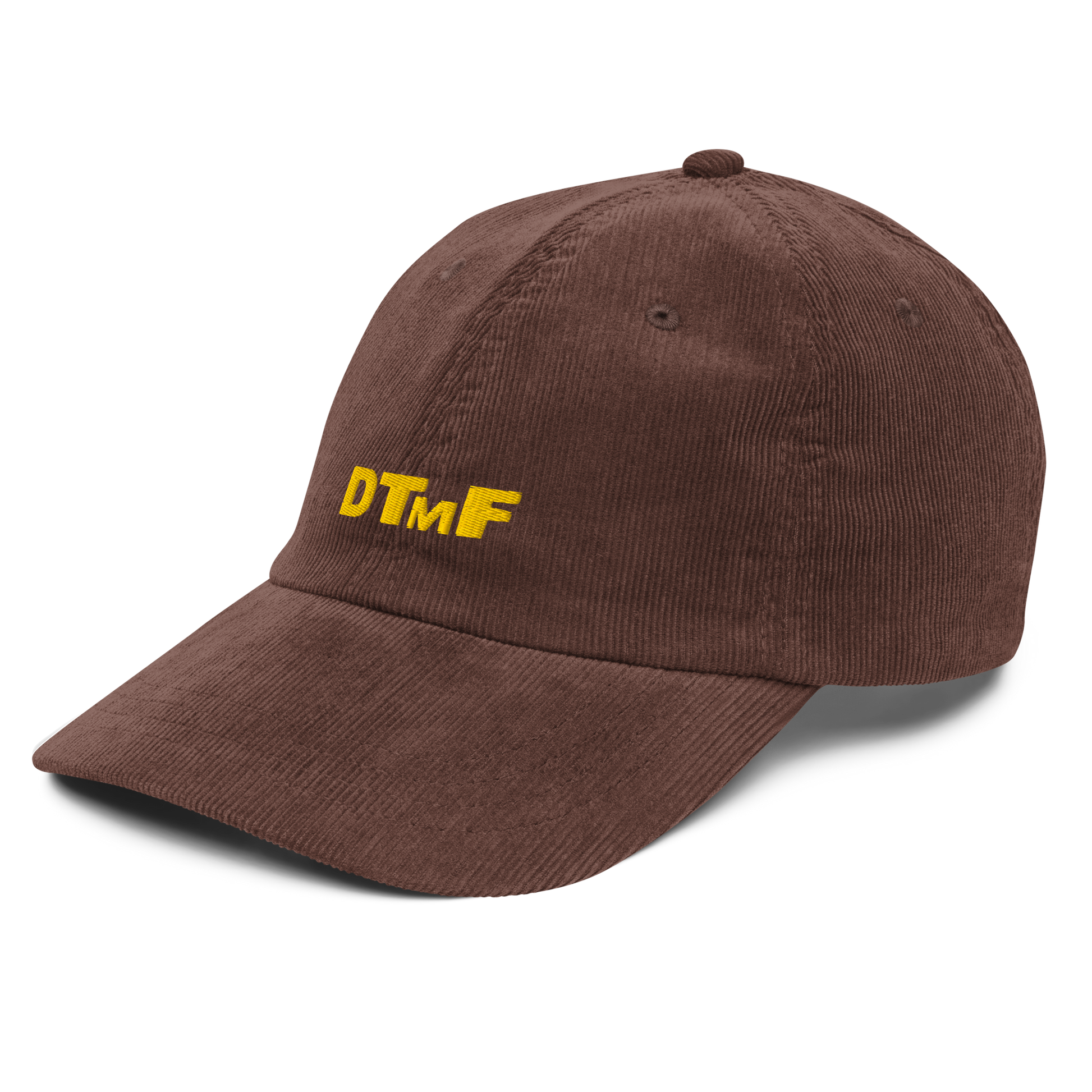 DTMF Embroidered Cap – Stylish Brown Hat Inspired by Bad Bunny's Tour Merch with Adjustable Fit