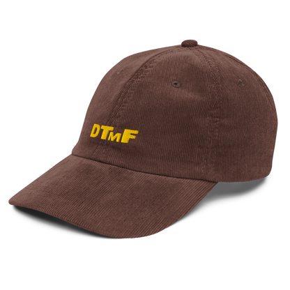 DTMF Embroidered Cap – Stylish Brown Hat Inspired by Bad Bunny's Tour Merch with Adjustable Fit