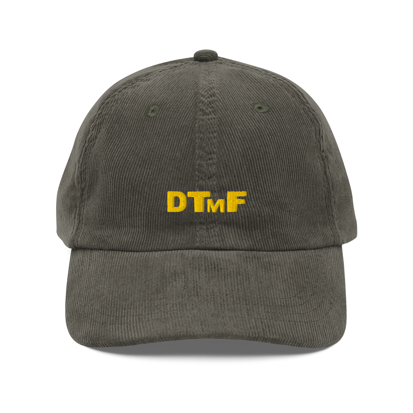 DTMF Embroidered Cap – Stylish Olive Hat Inspired by Bad Bunny's Tour Merch with Adjustable Fit