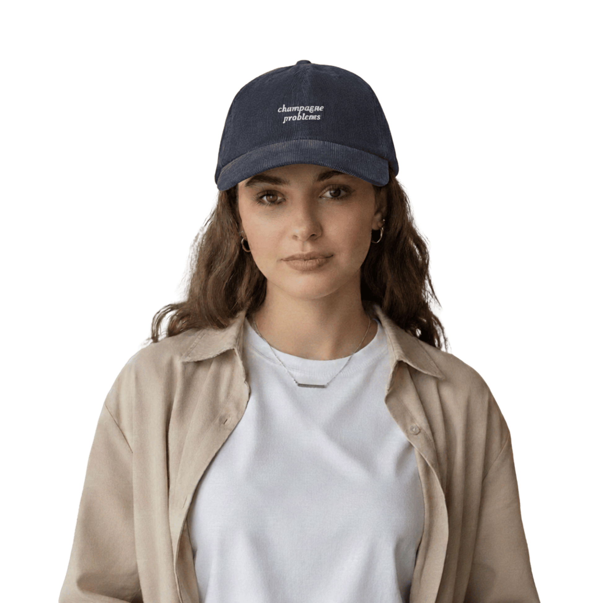 Taylor Swift Champagne Problems navy baseball cap - Taylor Swift themed merch hat for fans, stylish pop culture accessory