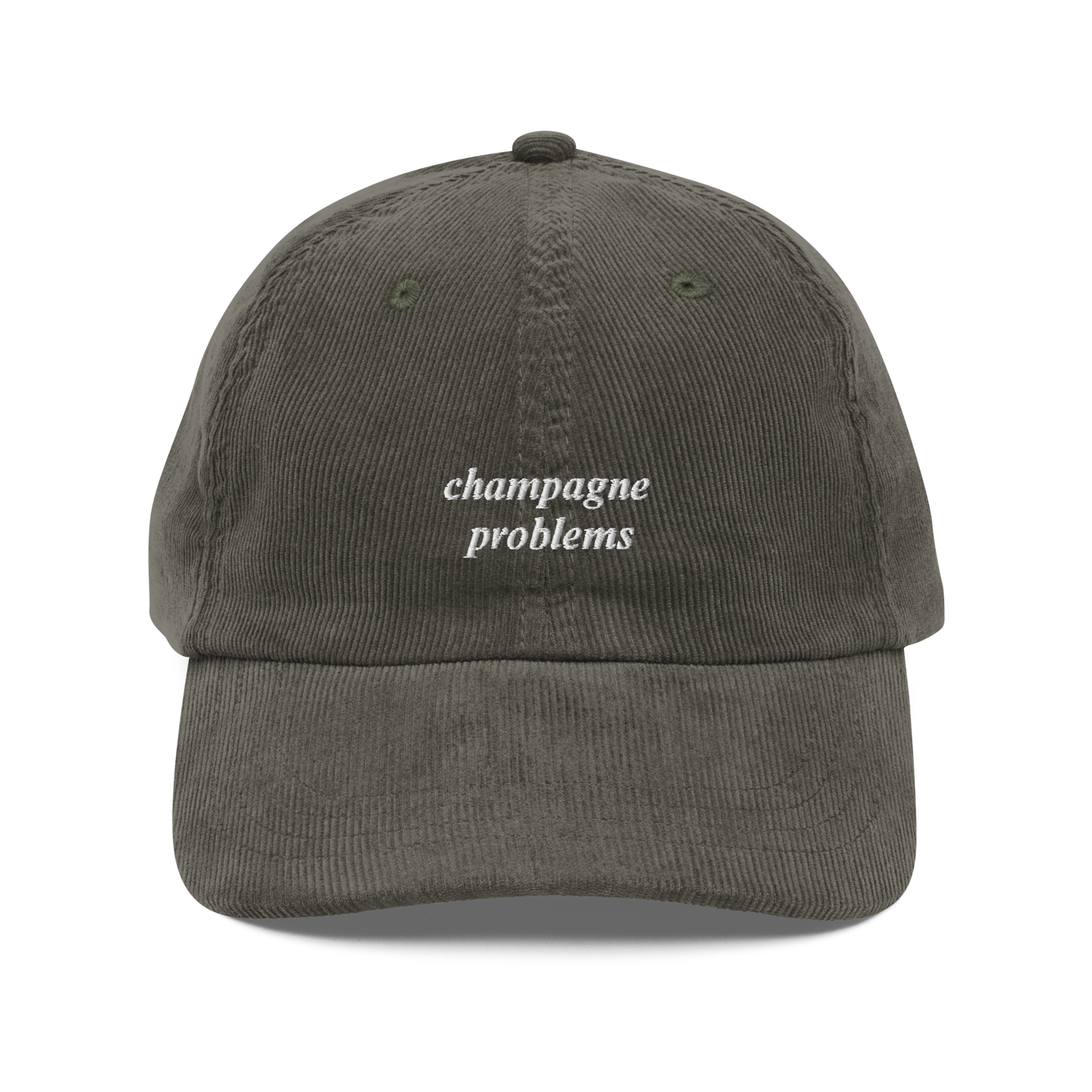 Taylor Swift Champagne Problems olive baseball cap - Taylor Swift themed merch hat for fans, stylish pop culture accessory