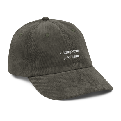 Taylor Swift Champagne Problems olive baseball cap - Taylor Swift themed merch hat for fans, stylish pop culture accessory