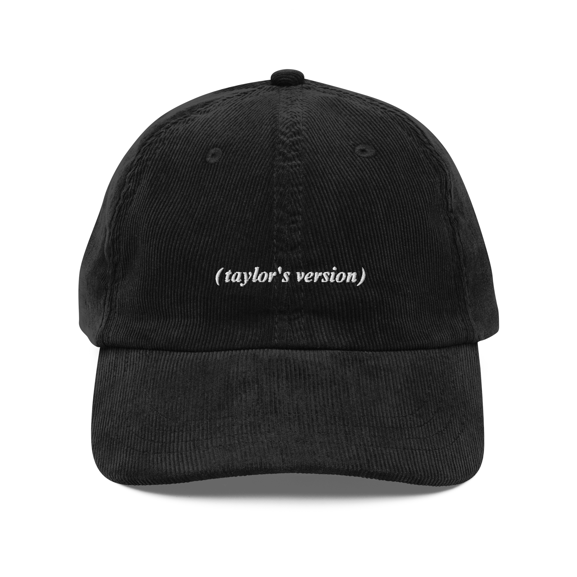 Taylor Swift The Taylor’s Version black baseball cap - official inspired merch hat for Swifties