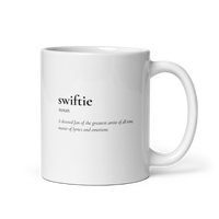 Swiftie Mug inspired by Taylor Swift, perfect for Swifties