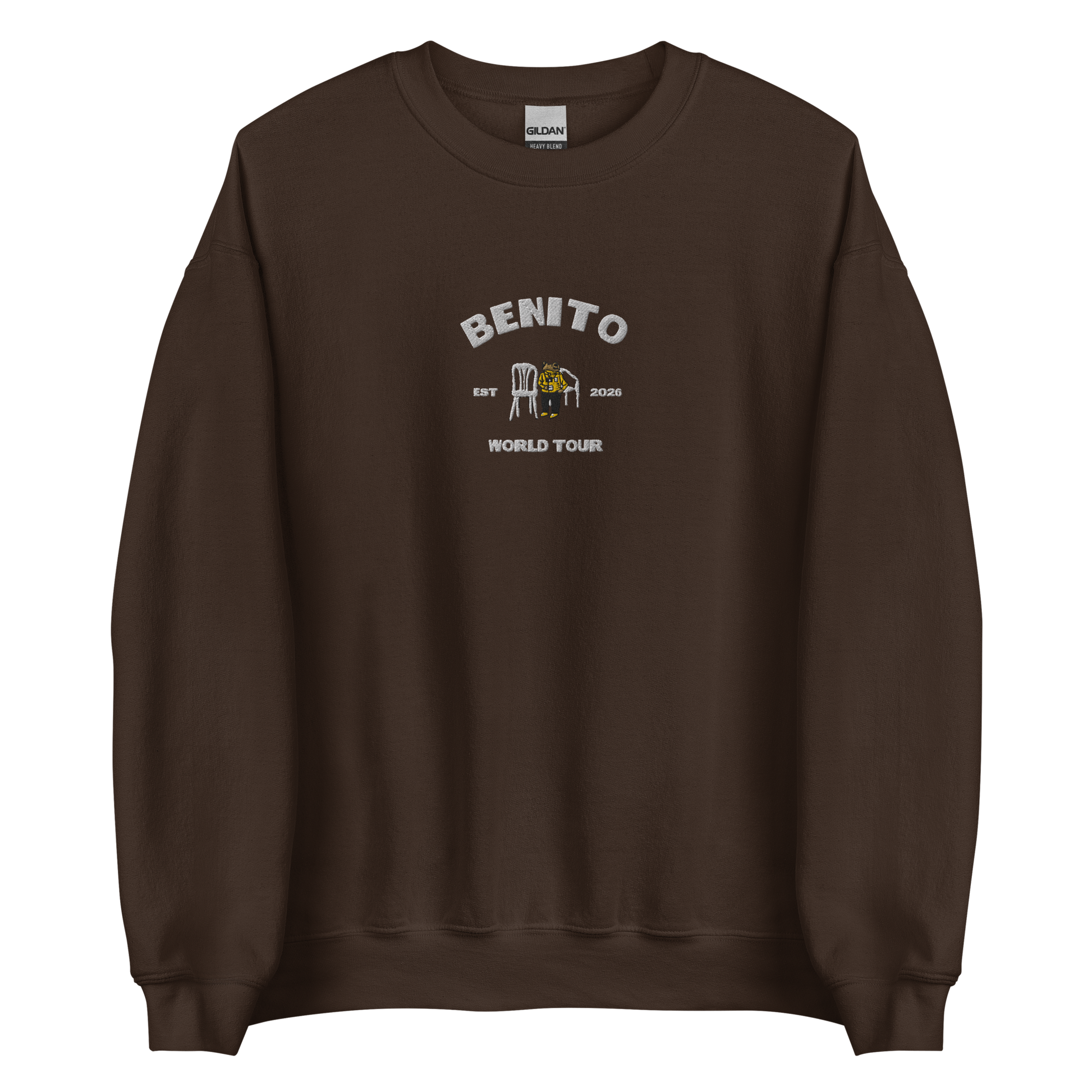 Bad Bunny Benito World Tour Sweatshirt – Cozy Unisex Streetwear Featuring Official Tour Design