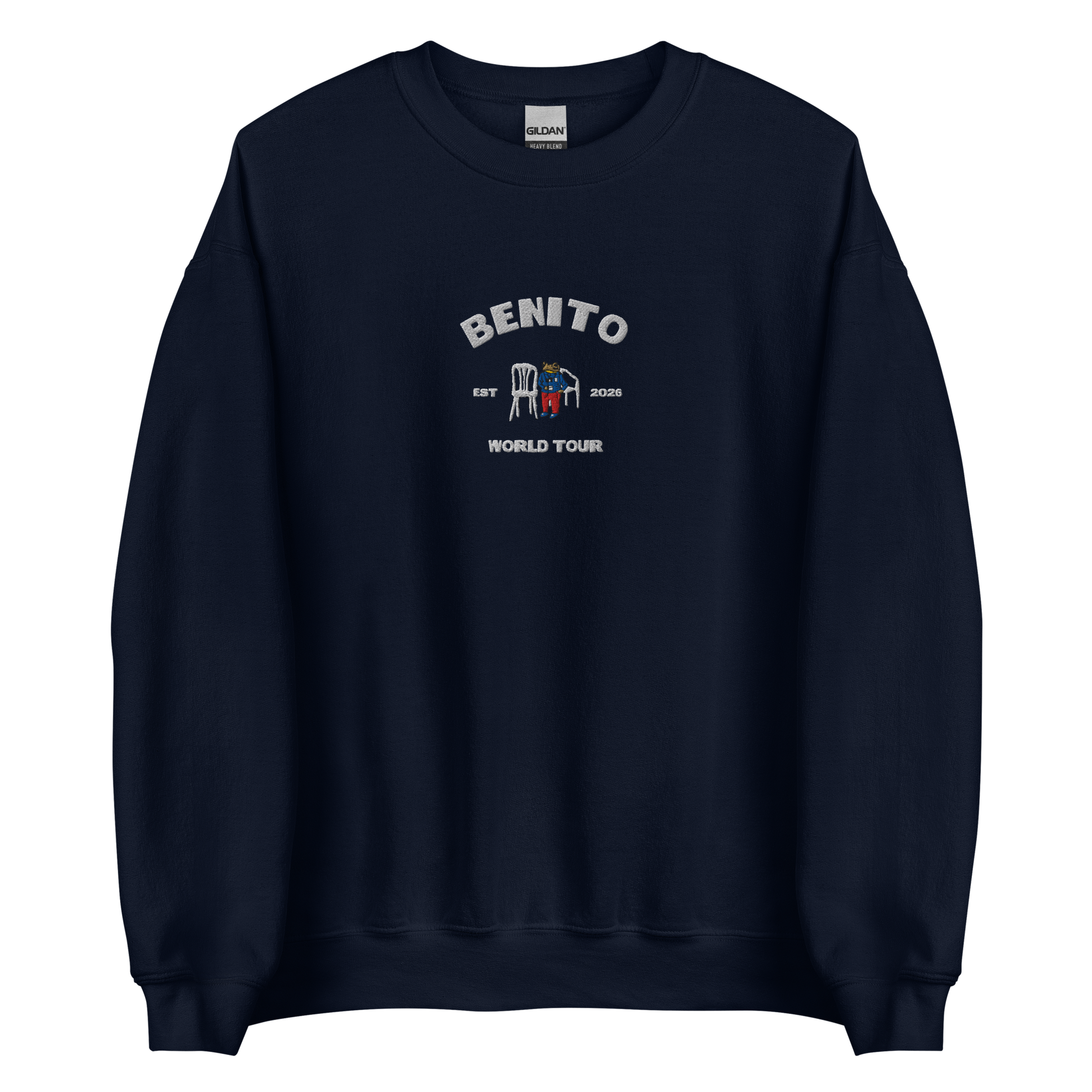 Bad Bunny Benito World Tour Sweatshirt – Cozy Unisex Streetwear Featuring Official Tour Design