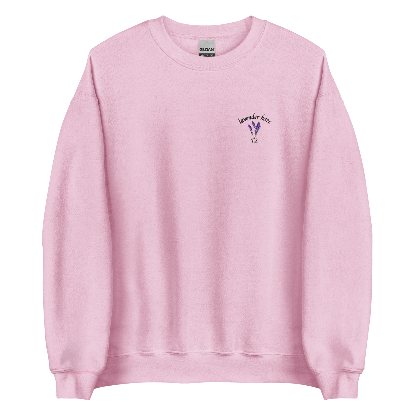 Pink Taylor Swift “Lavender Haze” sweatshirt with soft pastel design inspired by the Lavender Haze era, cozy unisex fan merch pullover perfect for Swifties and everyday wear