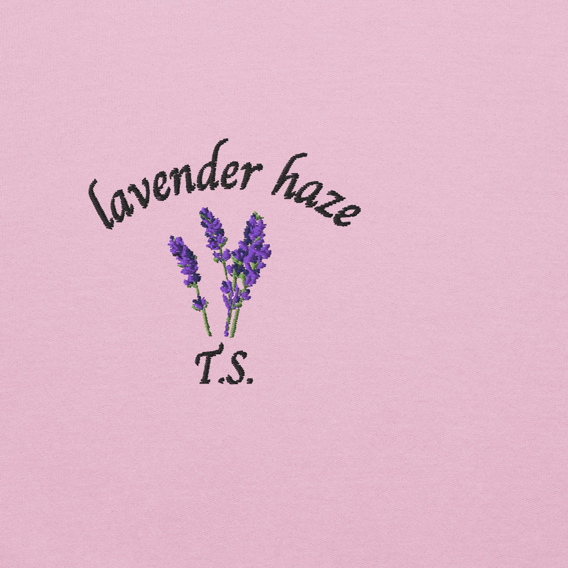 Pink Taylor Swift “Lavender Haze” sweatshirt with soft pastel design inspired by the Lavender Haze era, cozy unisex fan merch pullover perfect for Swifties and everyday wear
