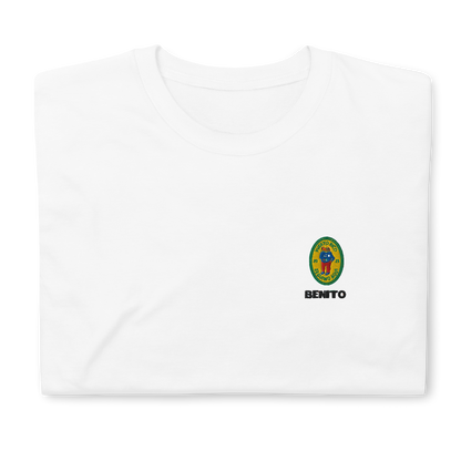 Bad Bunny Benito graphic T-shirt – colorful unisex streetwear inspired by Latin music artist