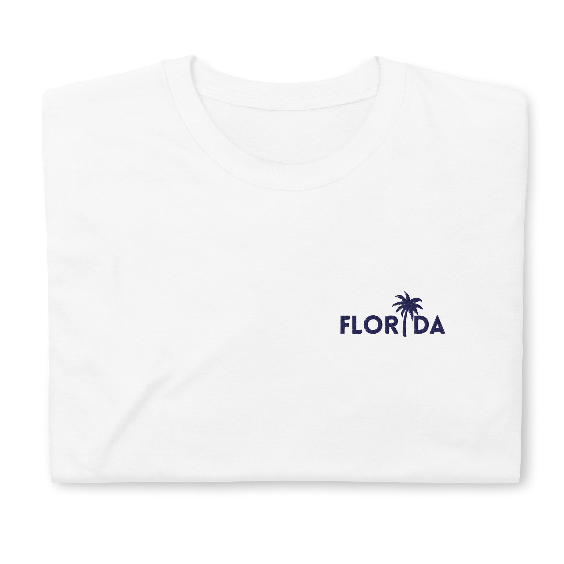 Taylor Swift-inspired Florida t-shirt featuring retro pastel palm tree design — perfect Swiftie merch for fans of The Tortured Poets Department aesthetic