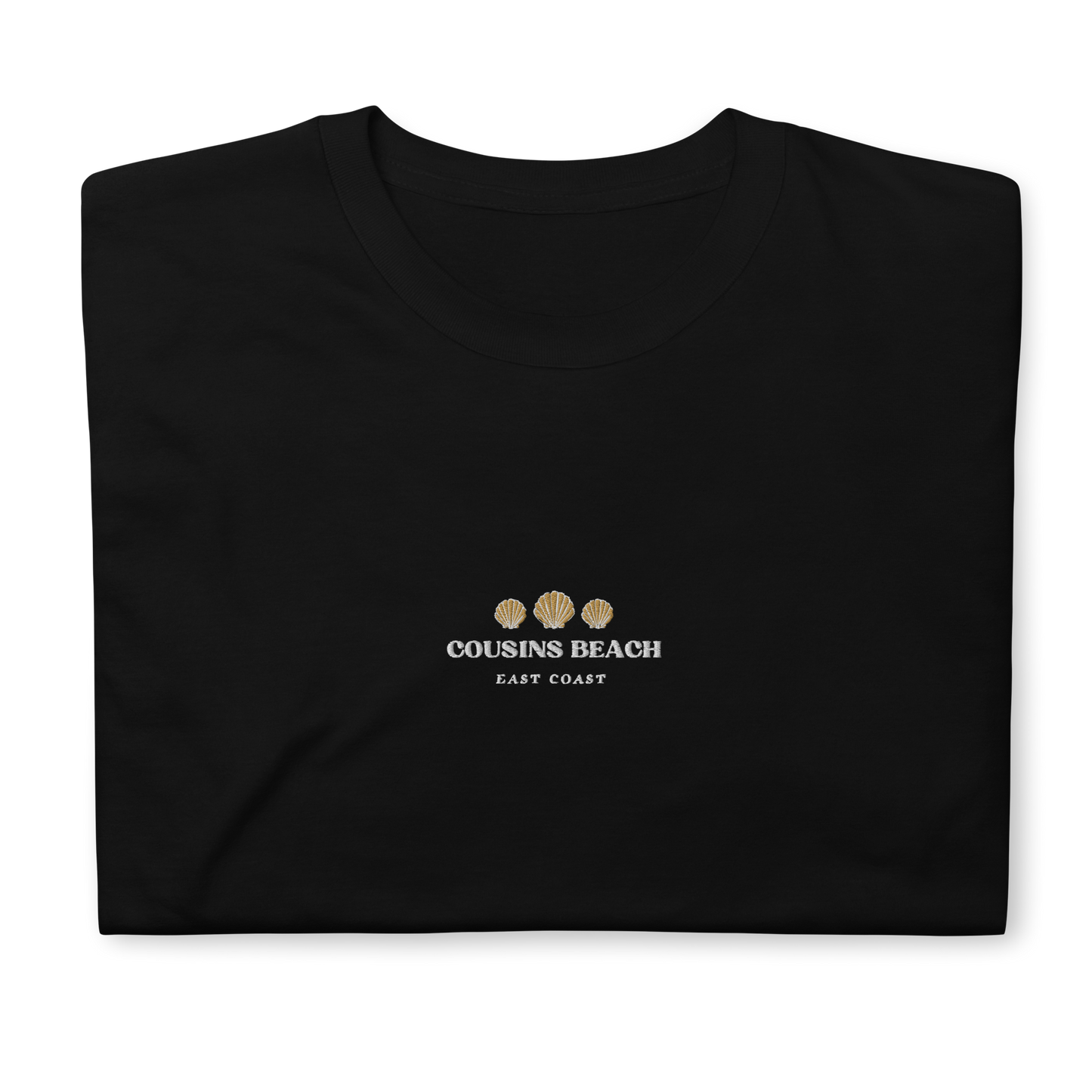 Black Cousins Beach T-Shirt – Trendy Unisex Tee for The Summer I Turned Pretty Fans with Embroidery
