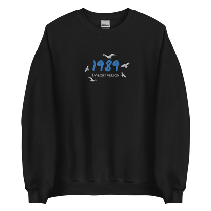 1989 Sweatshirt inspired by Taylor Swift, perfect for Swifties