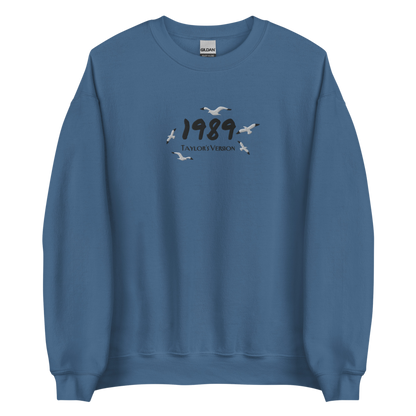 1989 Sweatshirt inspired by Taylor Swift, perfect for Swifties