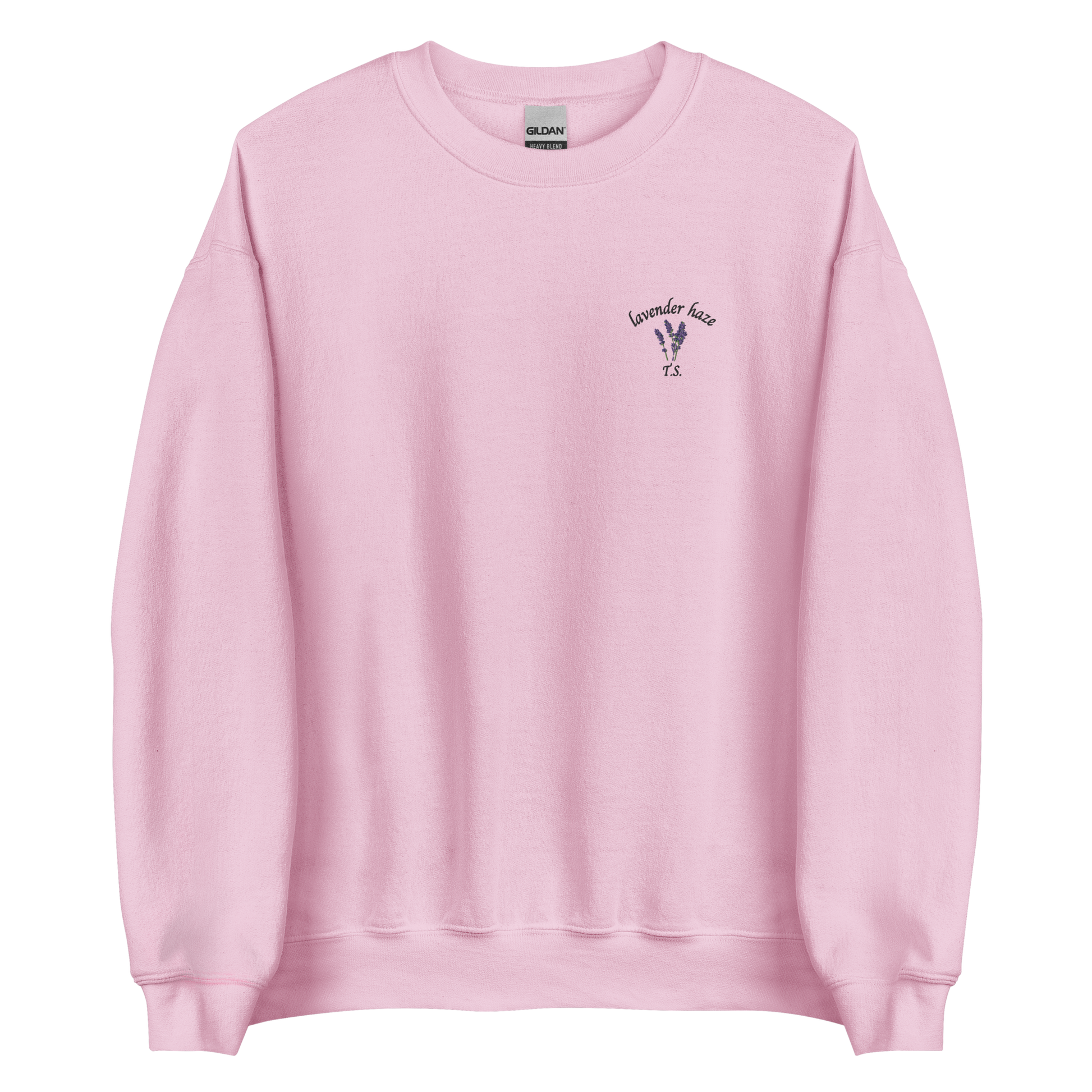 【PUNCHLINE】24FW★ Rose Number Lunadyeing Sweatshirt Lavender Haze Sweatshirt | Fandomline