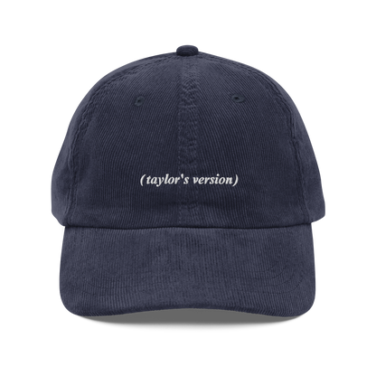 Taylor's Version Cap inspired by Taylor Swift, perfect for Swifties