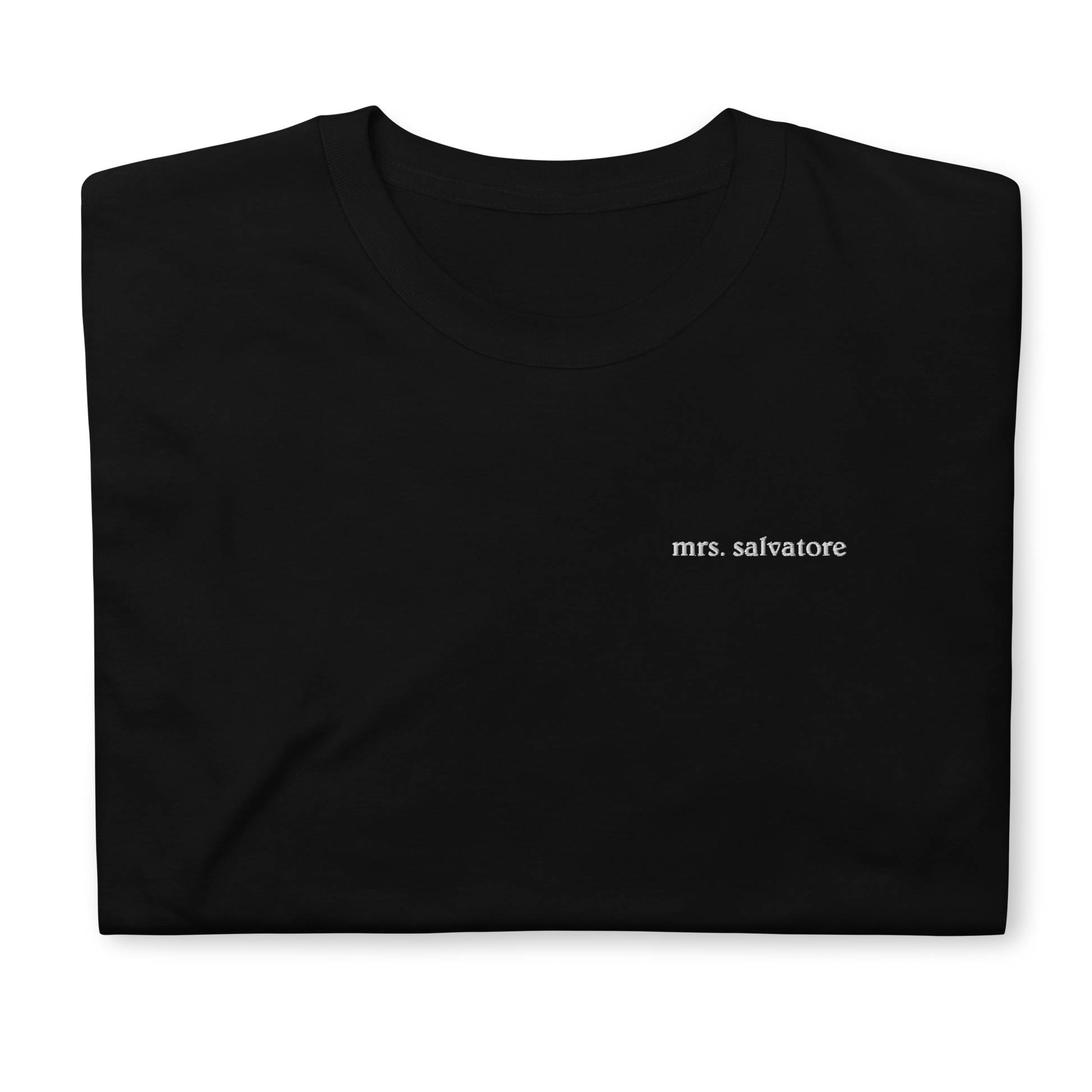 Mrs. Salvatore T-Shirt inspired by The Vampire Diaries, perfect for Damon and Stefan fans