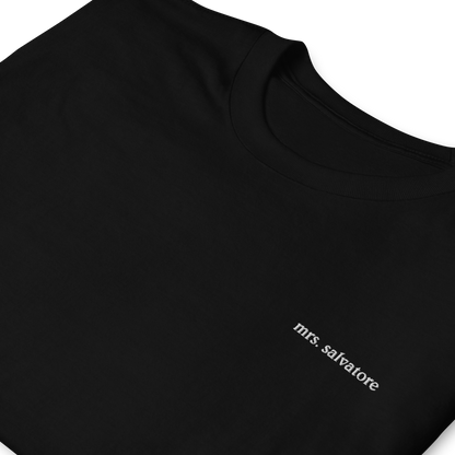 Mrs. Salvatore T-Shirt inspired by The Vampire Diaries, perfect for Damon and Stefan fans